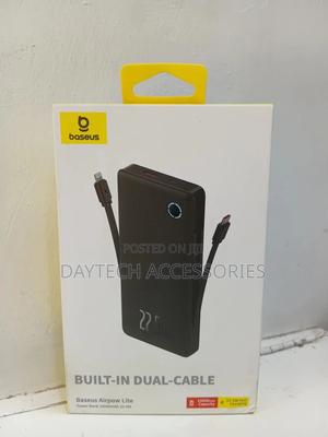 Baseus Airpow Lite Power Bank 10000mah 22.5w Dual-Cable - thumbnail 2