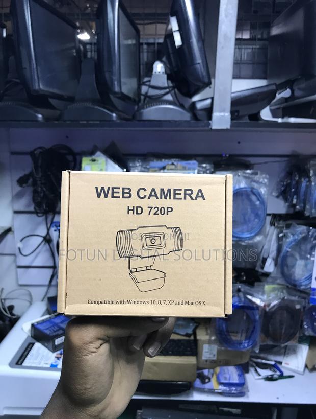 Hd 720p Webcam With Microphone - Affordable for Online Classes Calls