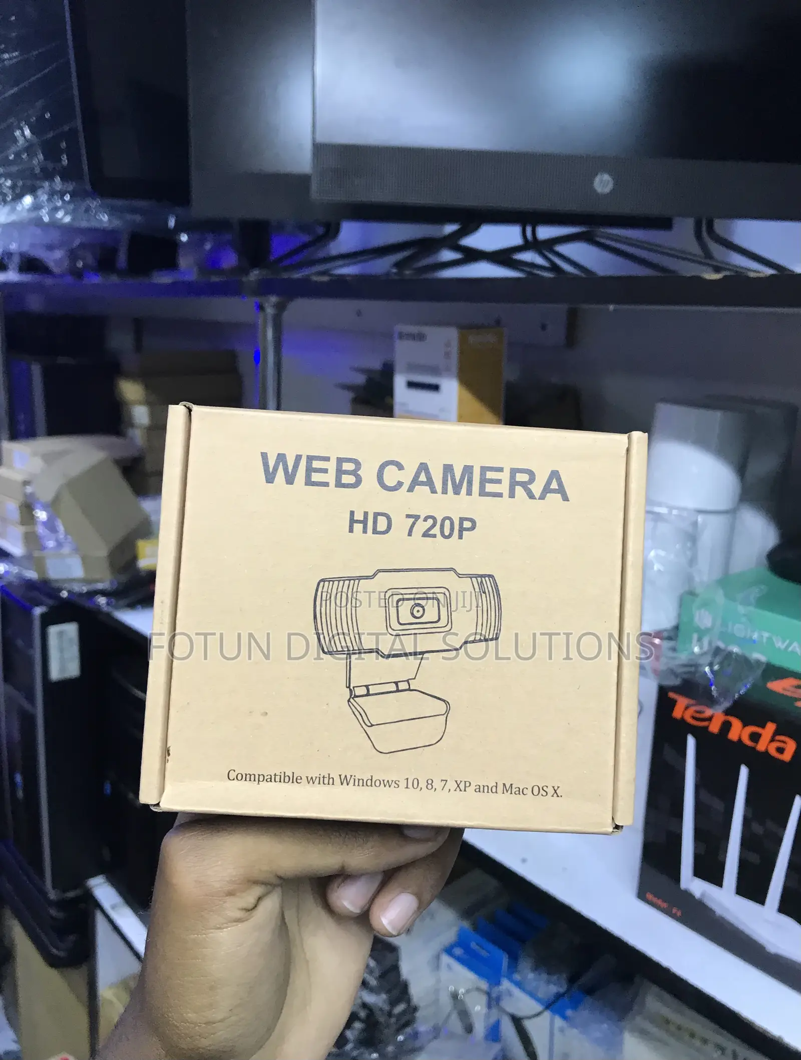 Office Webcam 720p Hd for Clear Video Conferences Meetings