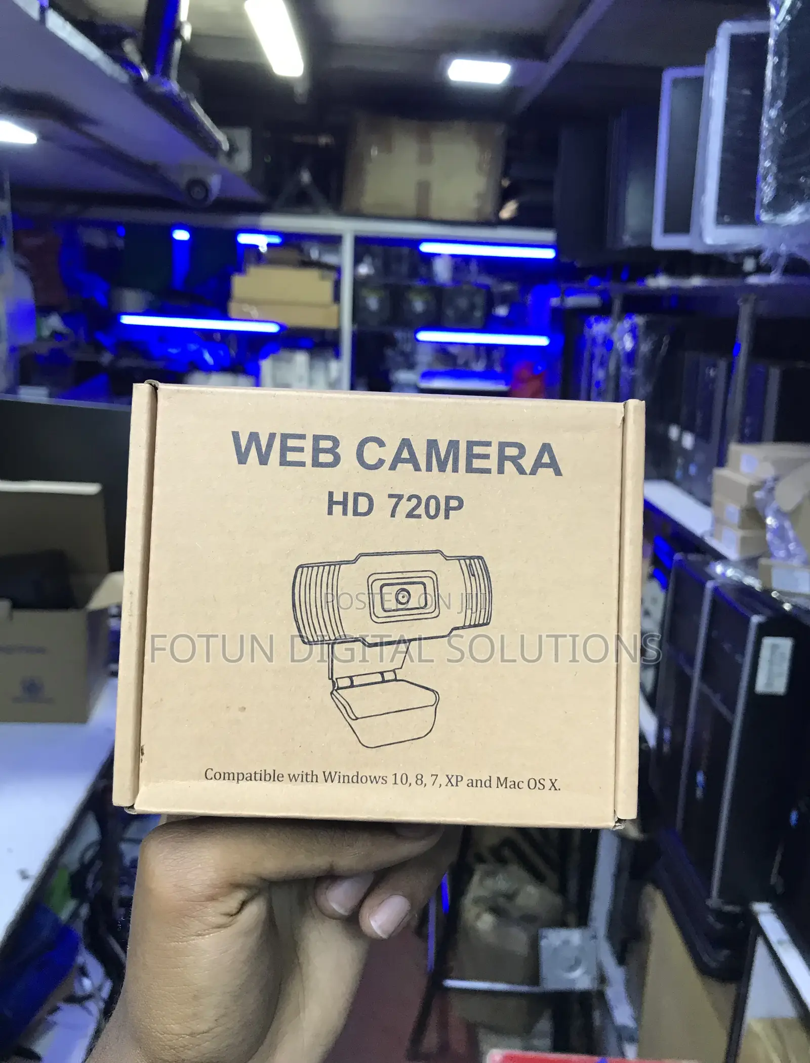 Usb 720p Hd Webcam - Reliable for Calls, Recording, Interviews