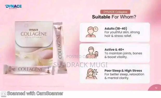 Dynace Global Collagene- Skin, Hair Joint Support Supplement - thumbnail 4