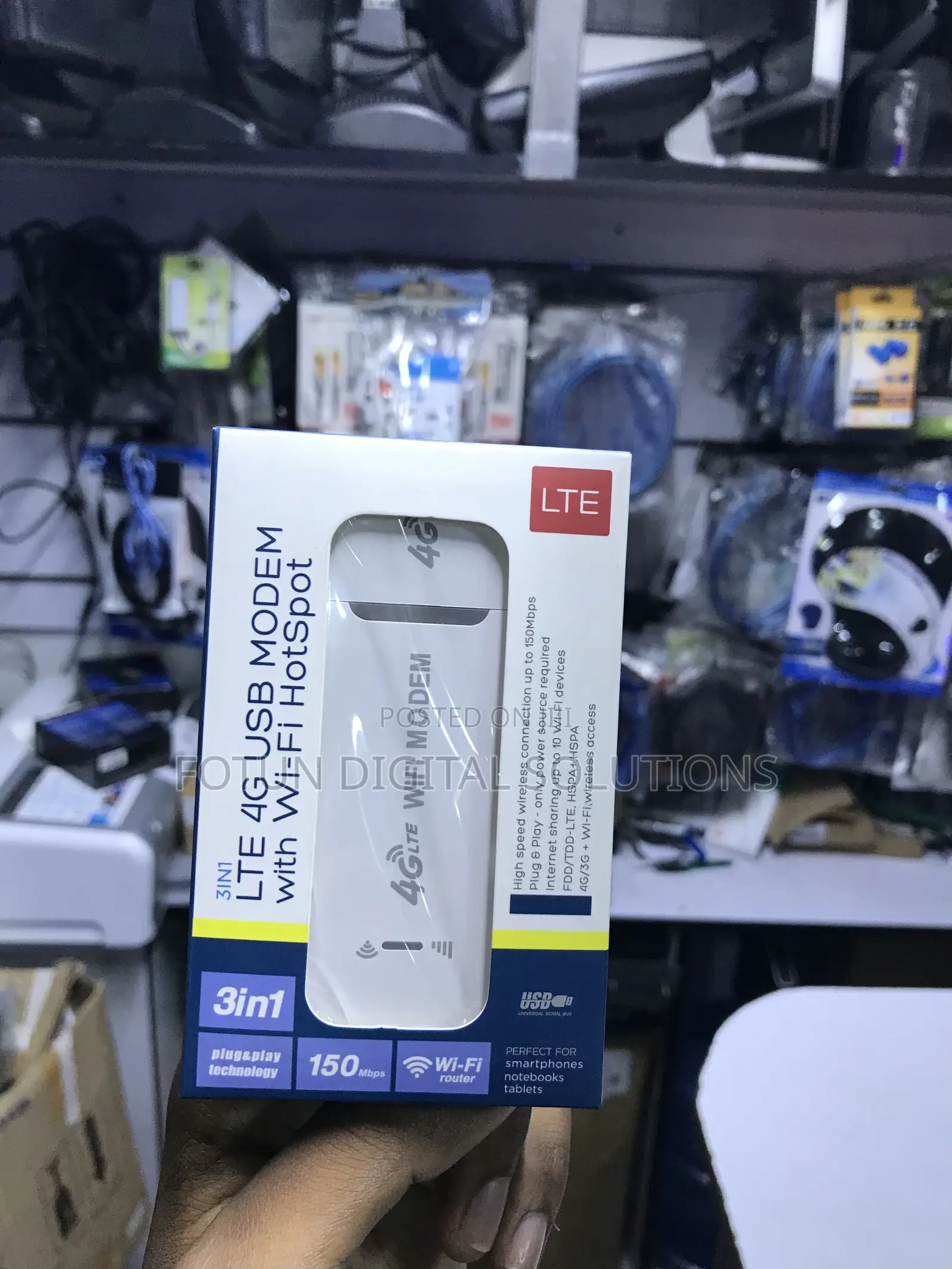All-in-One 4g Internet Device: Usb Modem, Wifi Hotspot, and Router