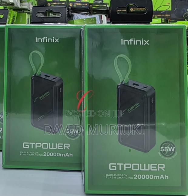 Infinix Gtpower 55wxp20gt 20000mah Flash Charge Laptop Power Bank - main view