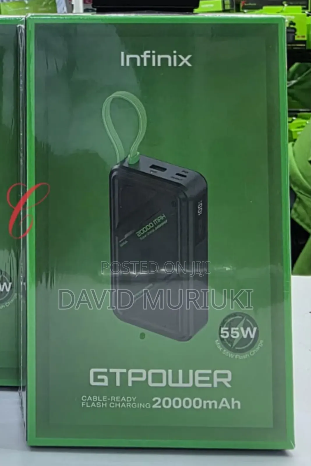 Infinix Gtpower 55wxp20gt 20000mah Flash Charge Laptop Power Bank