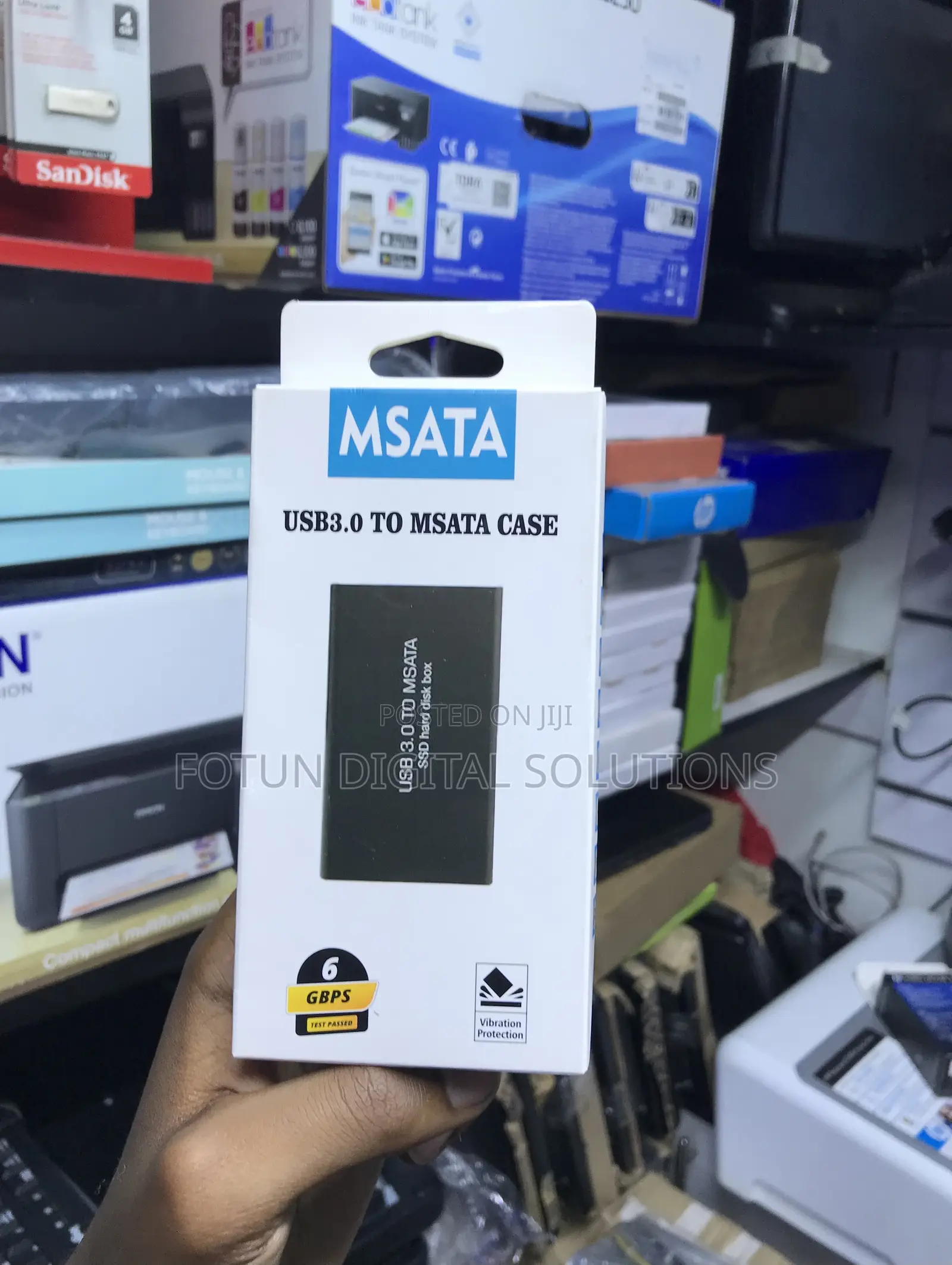 External Case Enclosure for Msata SSD -Usb 3.0 Portable Hard Drive Kit