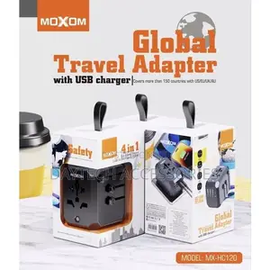 Moxom Fast Charging Universal Travel Adapter With 3 Usb Ports Pd 2ow