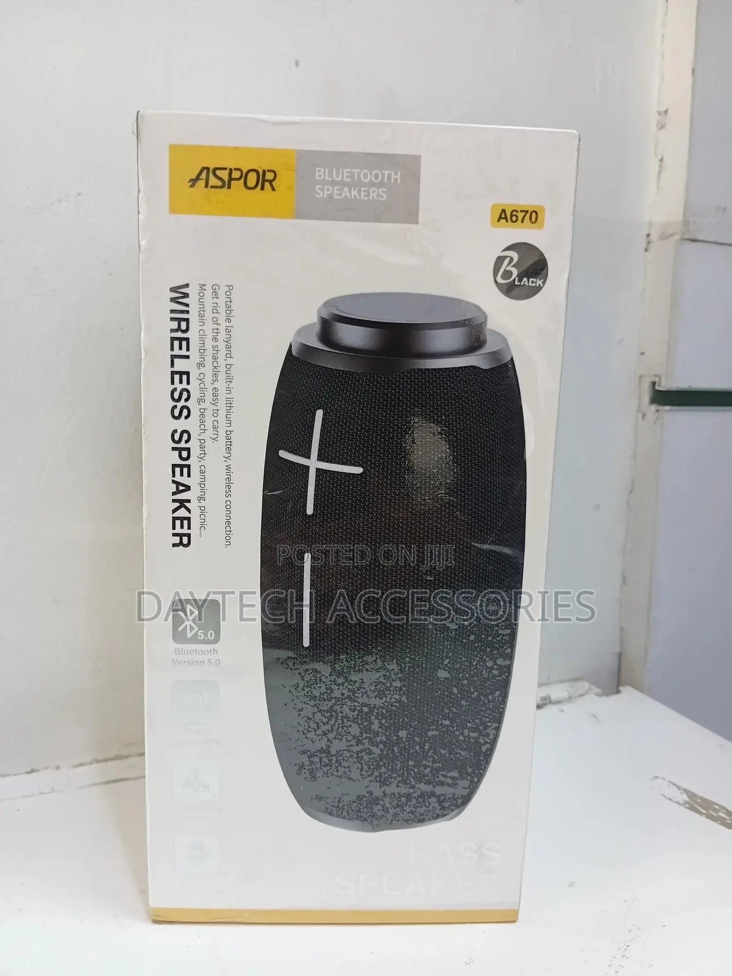 Aspor A670 Wireless Bluetooth Speaker.