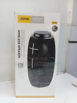 Aspor A670 Wireless Bluetooth Speaker.