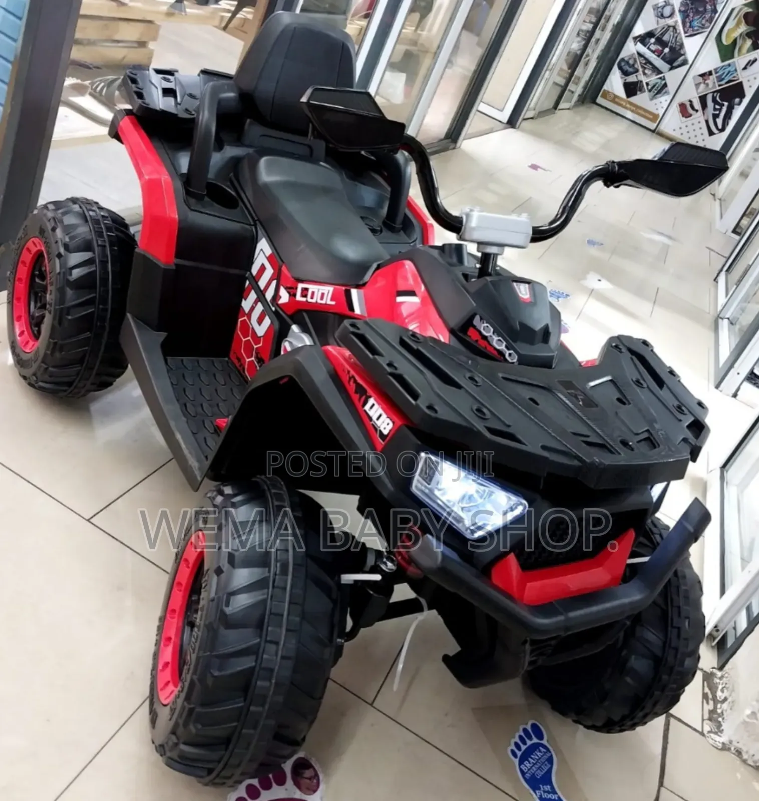4x4 All Terrain Kids Electric Ride-on Car/Quad