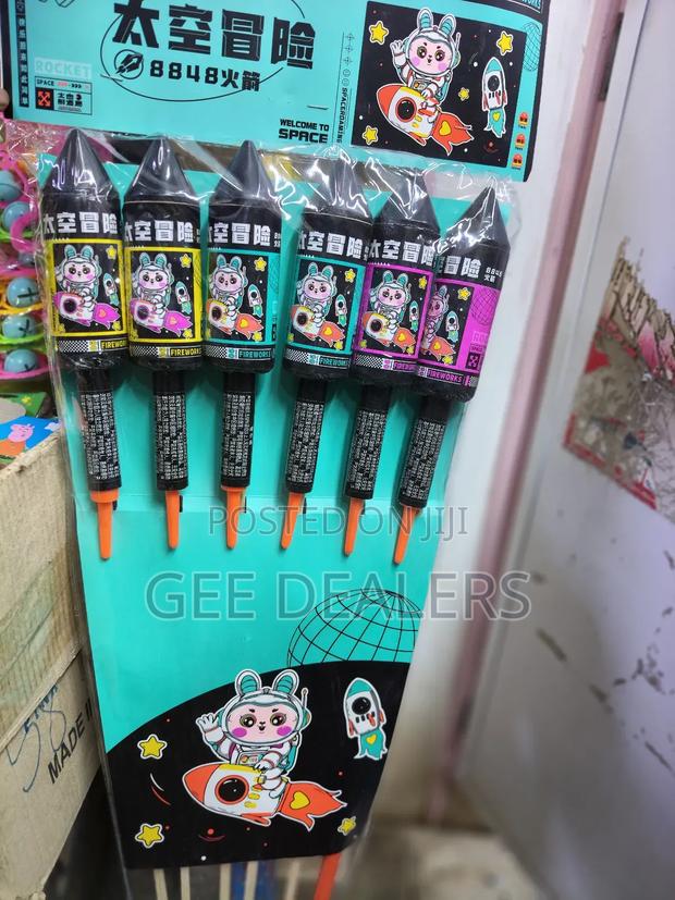 A Pack Of 6 Rocket Fireworks,Ksh 6800
