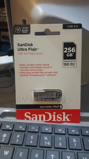 Original Usb 3.0 Flash Drive 256gb Capacity.