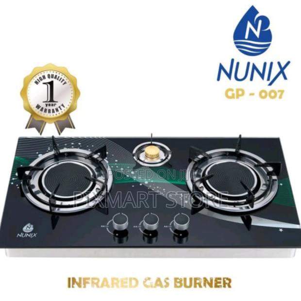 Nunix Triple Burner Infrared Cooking System