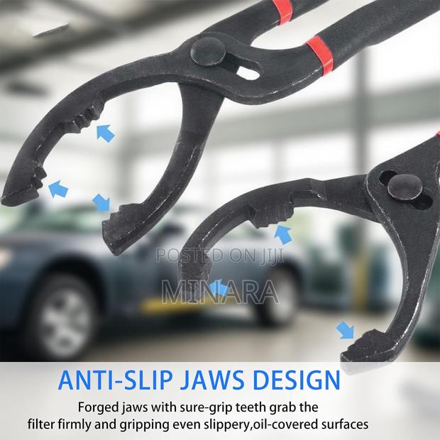 Oil Filter Wrench, Filter Removal Pliers - thumbnail 3