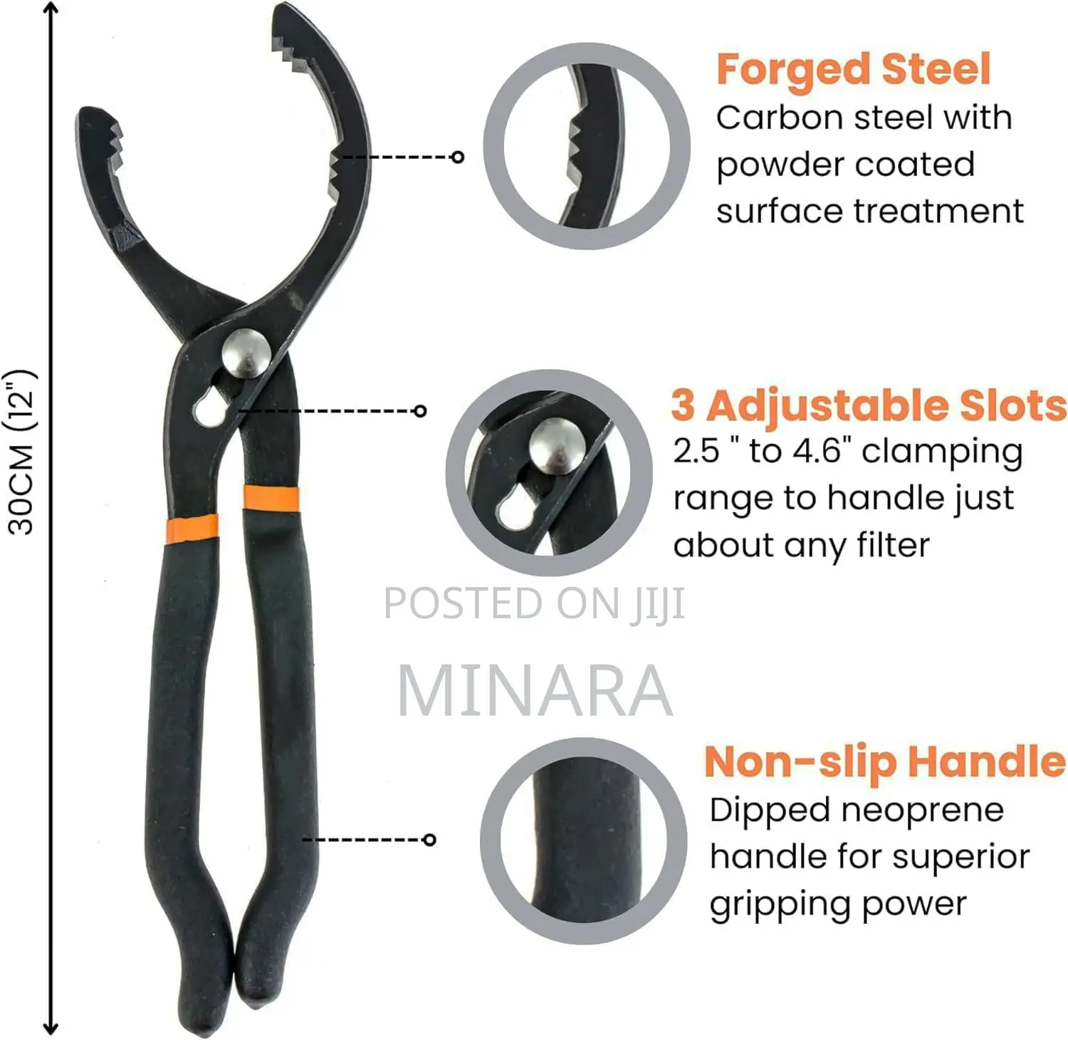 Oil Filter Wrench, Filter Removal Pliers