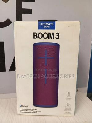 This Is a Logitech Ultimate Ears Boom 3 Portable Bluetooth Speaker. - thumbnail 2