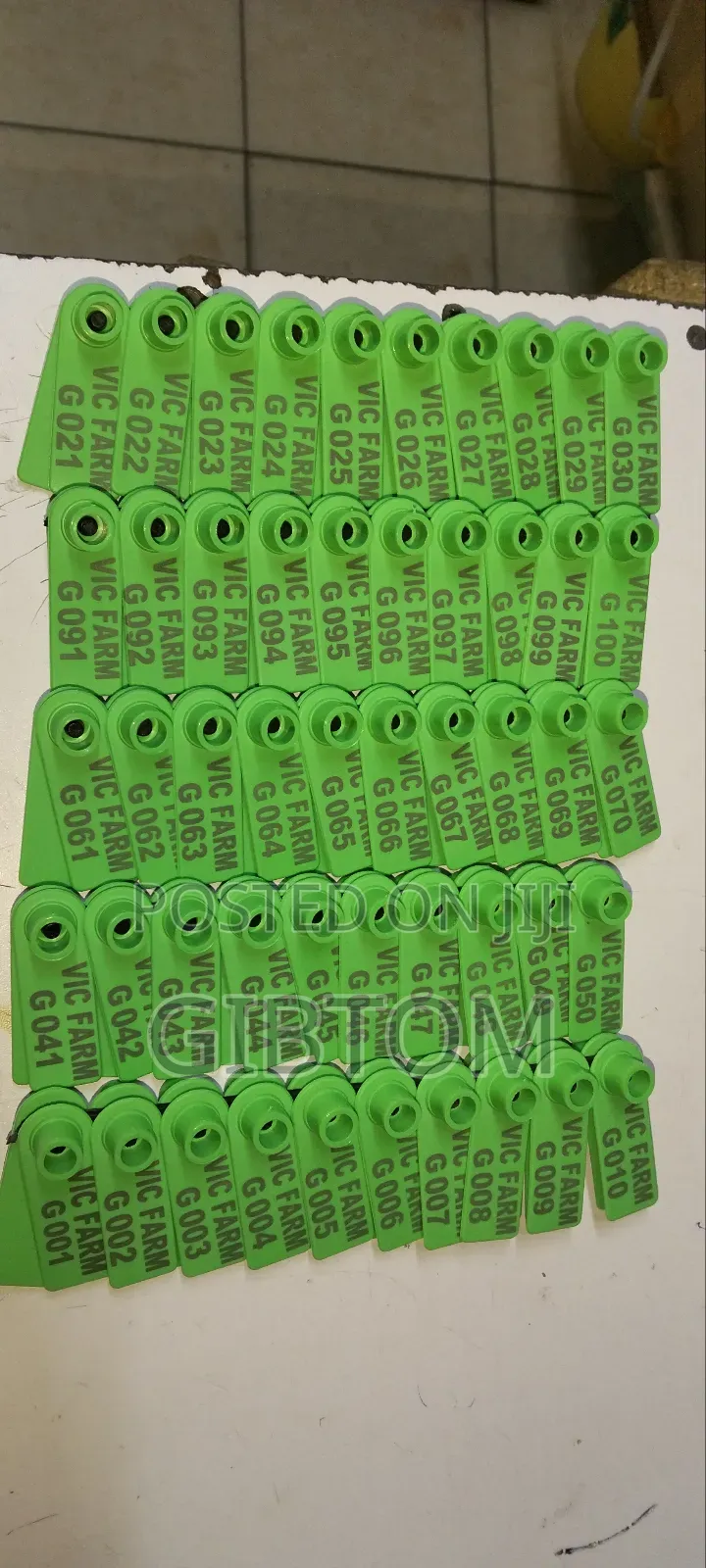 Branded Eartags