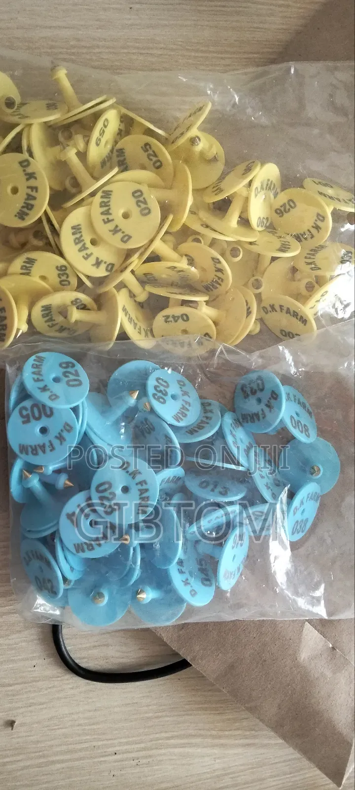 Branded Eartags