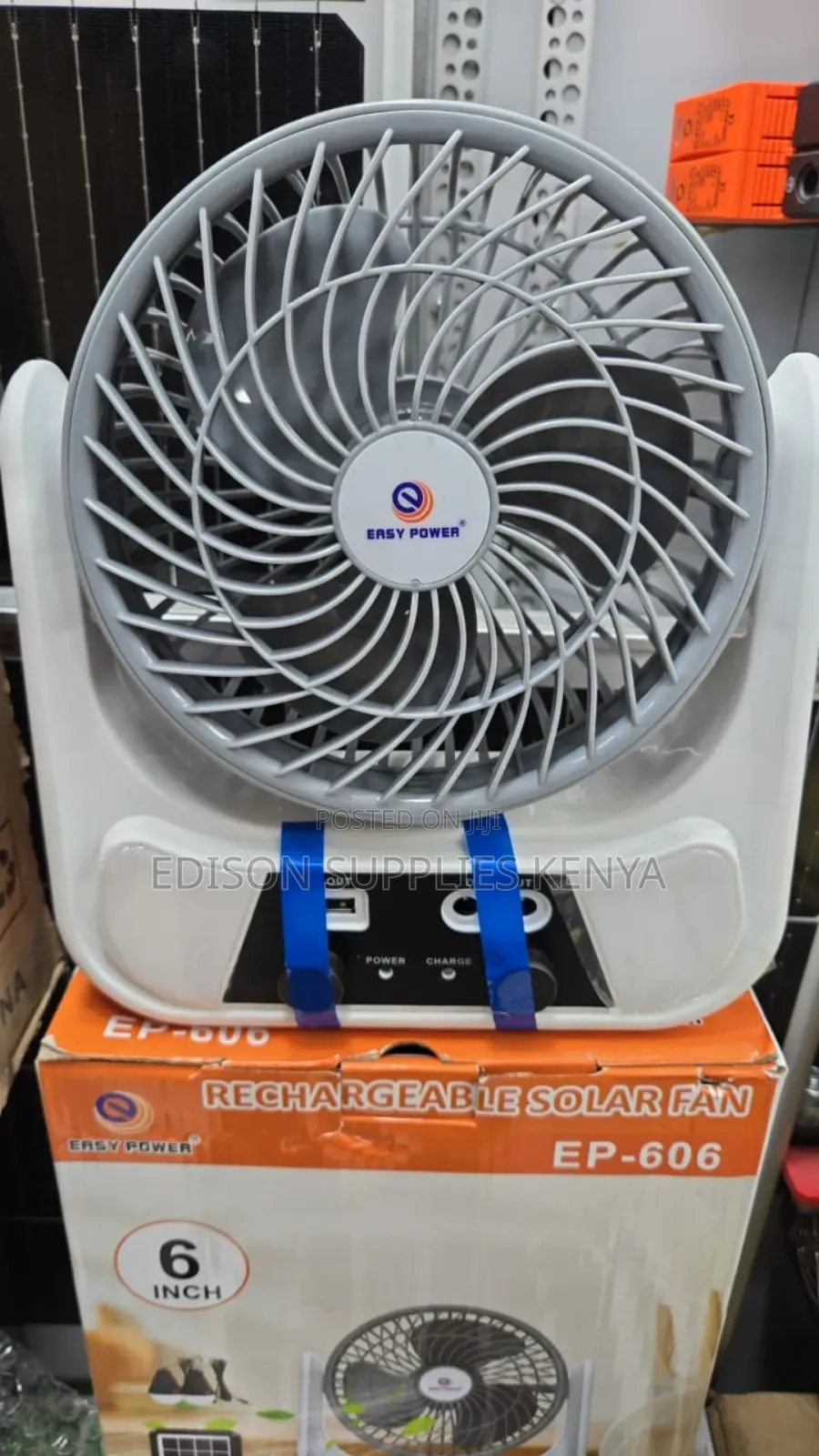 Solar Fan + Usb Rechargeable Desk Fans With Solar Panel With 2 Bulbs