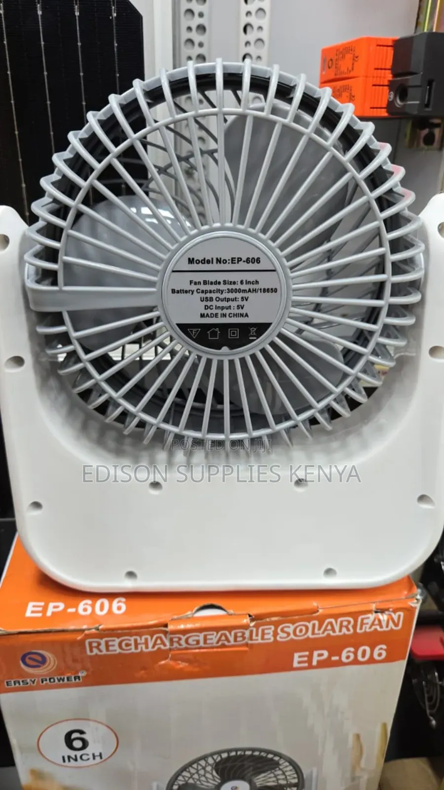 Solar Fan + Usb Rechargeable Desk Fans With Solar Panel With 2 Bulbs