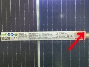 New Tech 615 Watts Jinko Monocrystalline Halfcell Bifacial All Weather