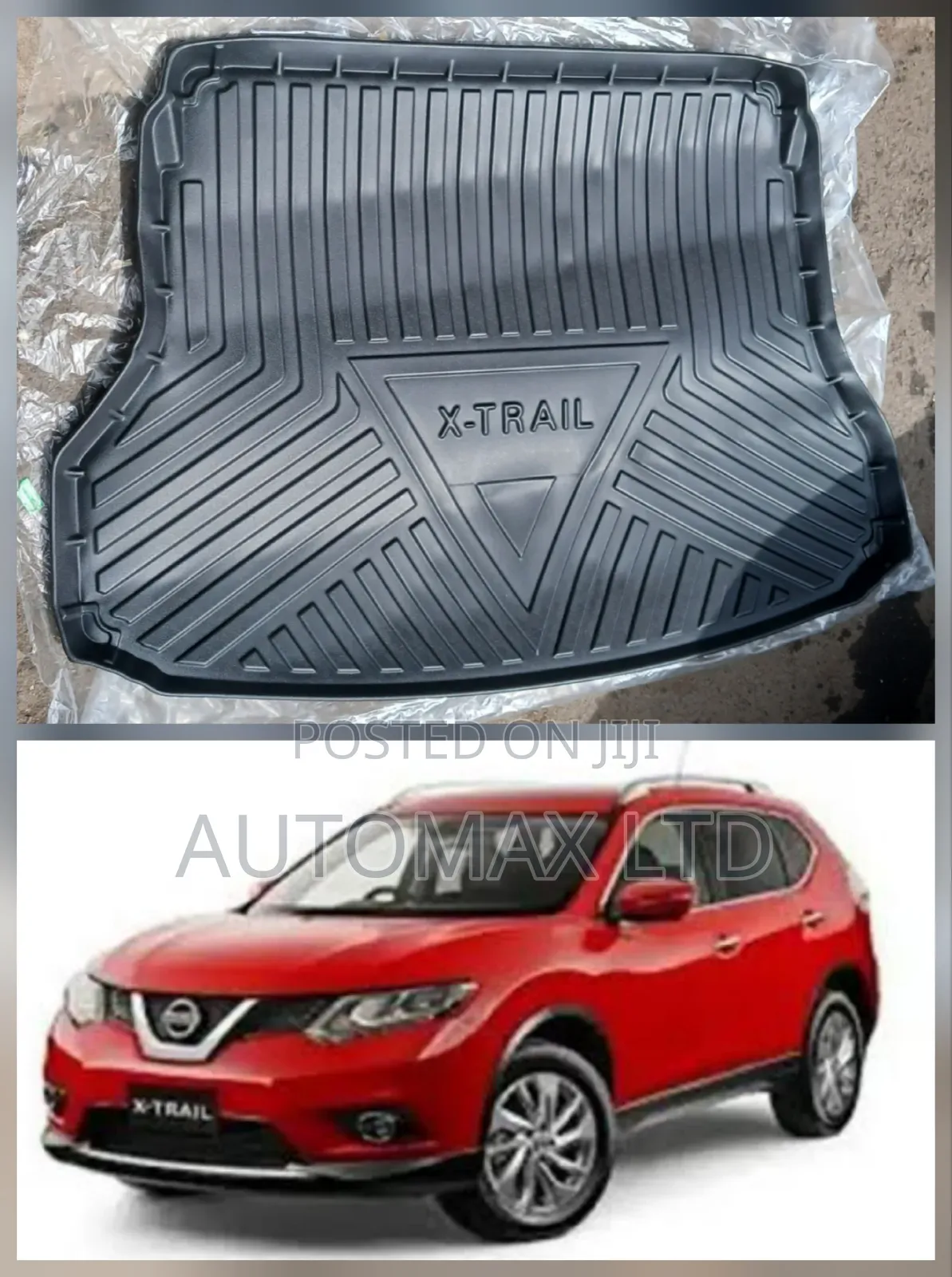 Nissan Xtrail Yr2013-2020, Plastic Boot Floor Liner (Prevent Stains)
