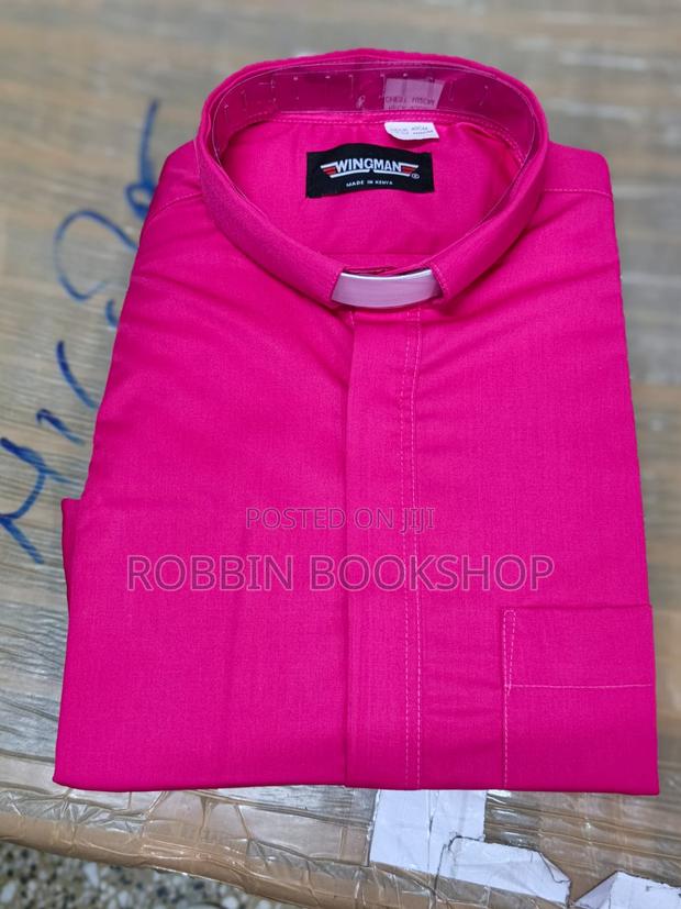 Clergy Shirt With Collar in Nairobi - thumbnail 3