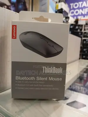 Lenovo - Thinkbook Bluetooth Silent Mouse - Optical Wireless.