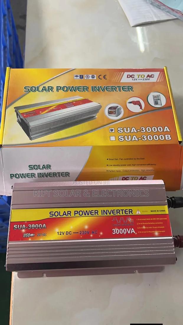 3000 Watts - 12 Volts Power Inverter Fused - thumbnail 3