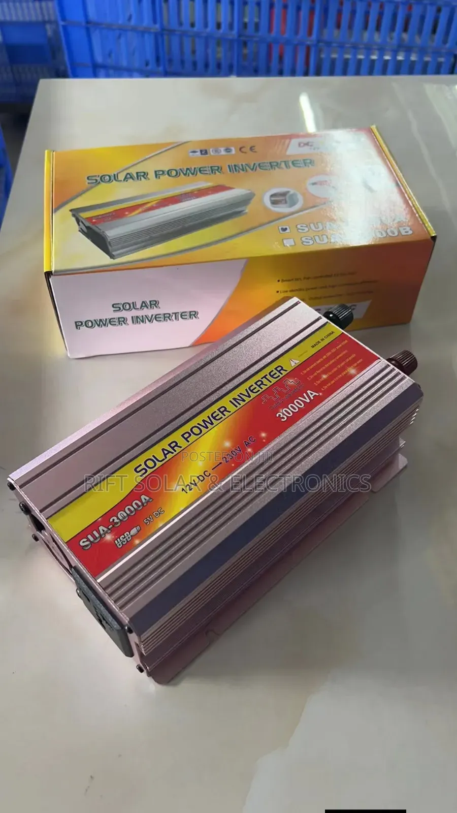 3000 Watts - 12 Volts Power Inverter Fused