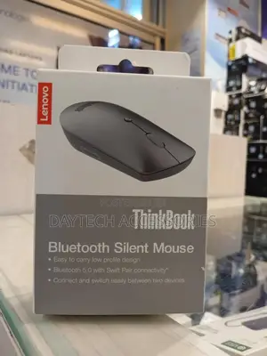 Original Lenovo Bluetooth Mouse for Home Office Pc - Gray