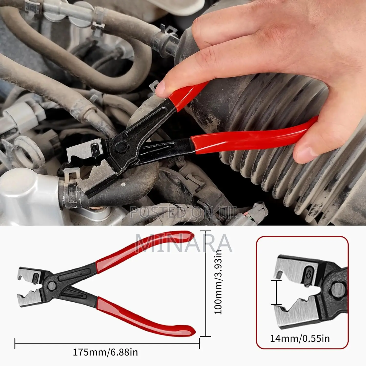4 PCS Automotive Hose Clamp Pliers Set
