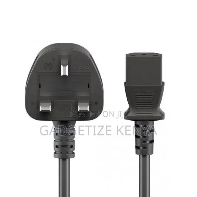 Iec-G to C13 Ac Power Plug Cable