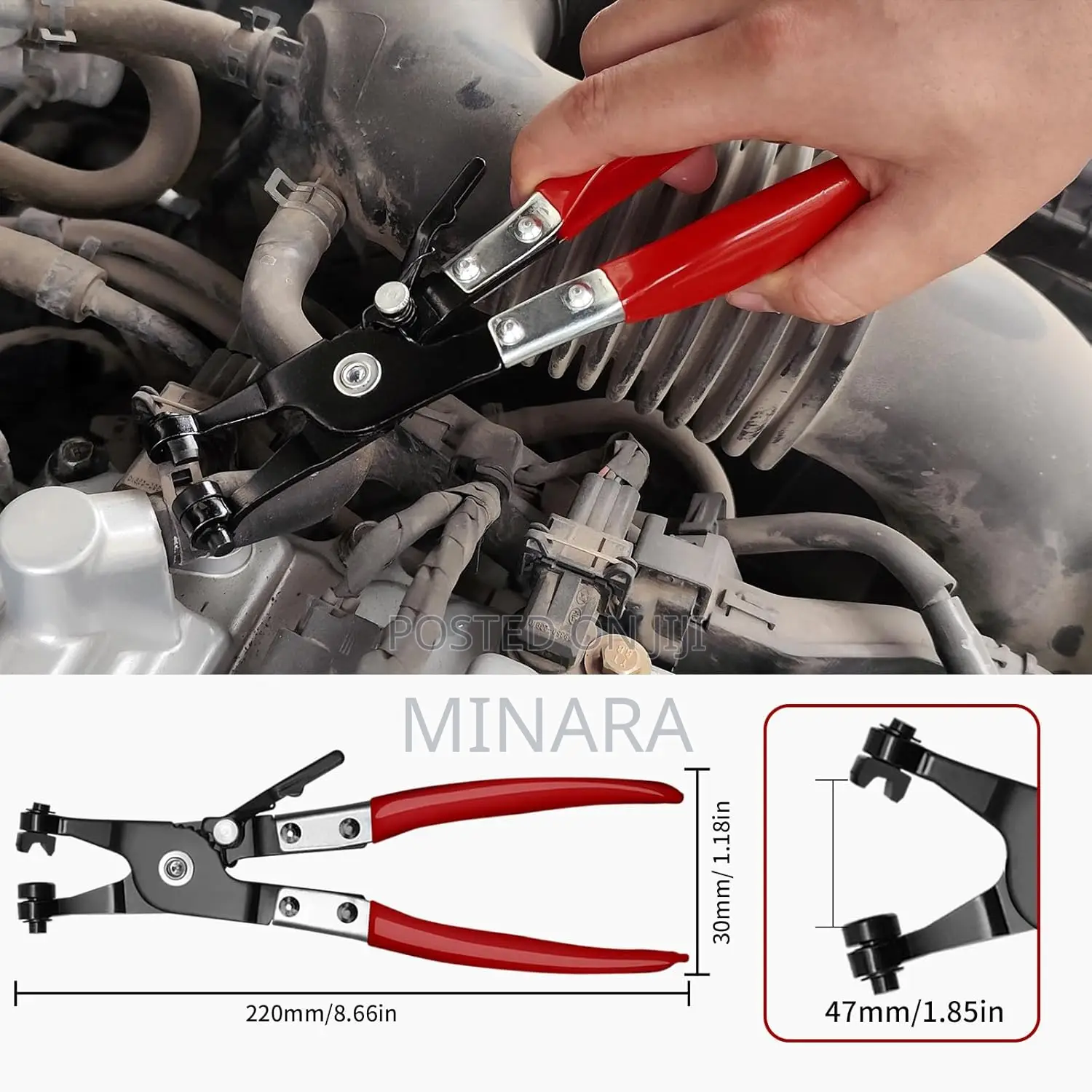 4 PCS Automotive Hose Clamp Pliers Set