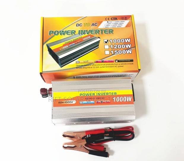 1000 Watts - 12v Cosine Power Inverter Fused - main view