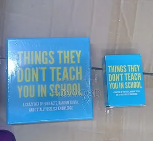 Things They Don T Teach You in School Card Game.