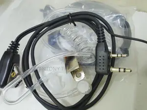 Fbi Acoustic Tube Earpiece 2-pin For Two Way Radios