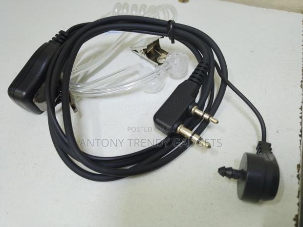 Fbi Covert Acoustic Earphone 2-pin Radio Headset