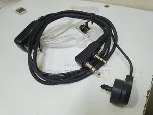 Fbi Acoustic Tube Headset With Ptt Clear Audio