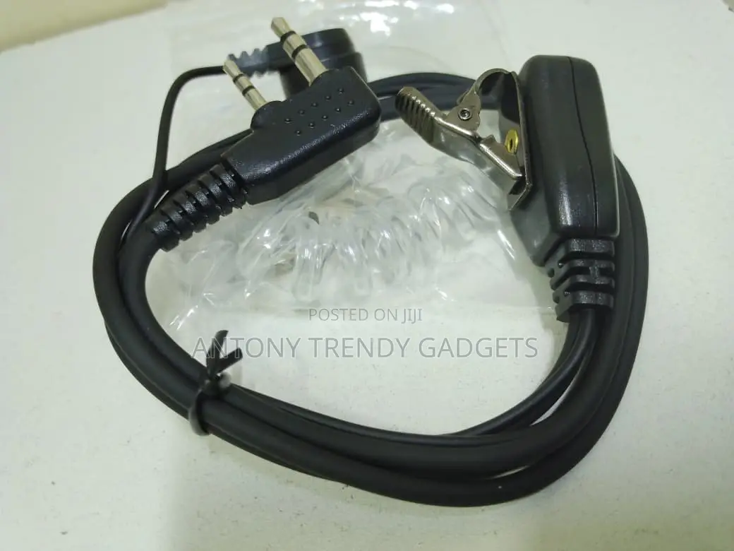 Fbi Acoustic Earphone, 2-pin K-type Acoustic Tube Headset