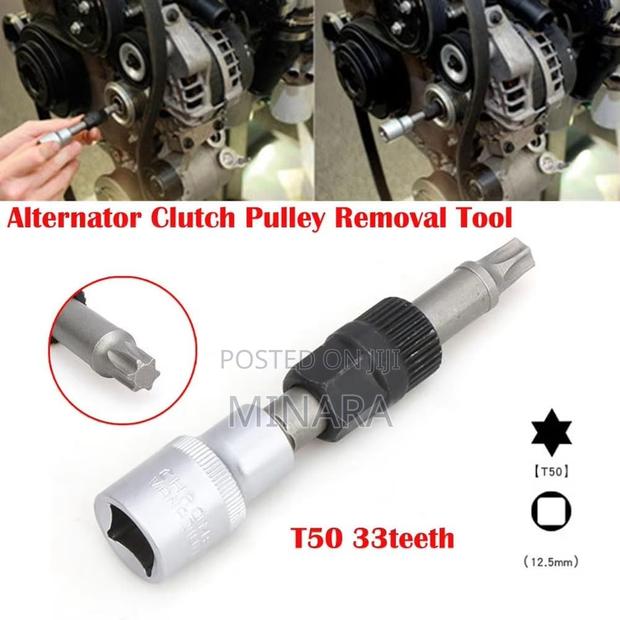 Alternator Pulley Removal / Installation Tool, 33t Plus M10 / T50 Bit - thumbnail 2