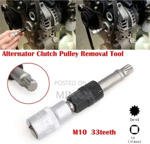 Alternator Pulley Removal / Installation Tool, 33t Plus M10 / T50 Bit
