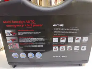 High Power Car Jump Starter Kit With Air Pump & Usb