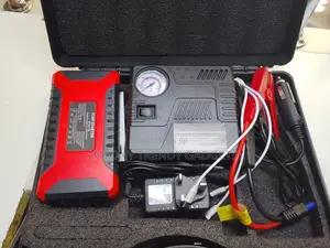 All-in-one Car Jump Starter Power Bank Air Compressor