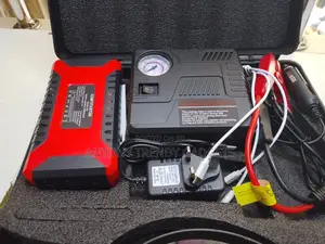 All-in-one Car Jump Starter Power Bank Air Compressor