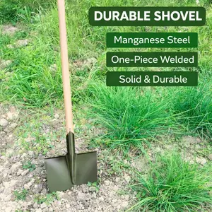 Military Shovel Head – Strong Manganese Steel, 42cm Length