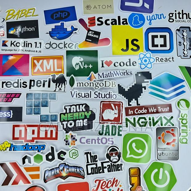 Programming Theme Vinyl Decal Stickers - thumbnail 3