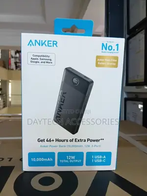 Anker 324 Powerbank With 10,000mah 12w, 2 Ports (A1237h11)