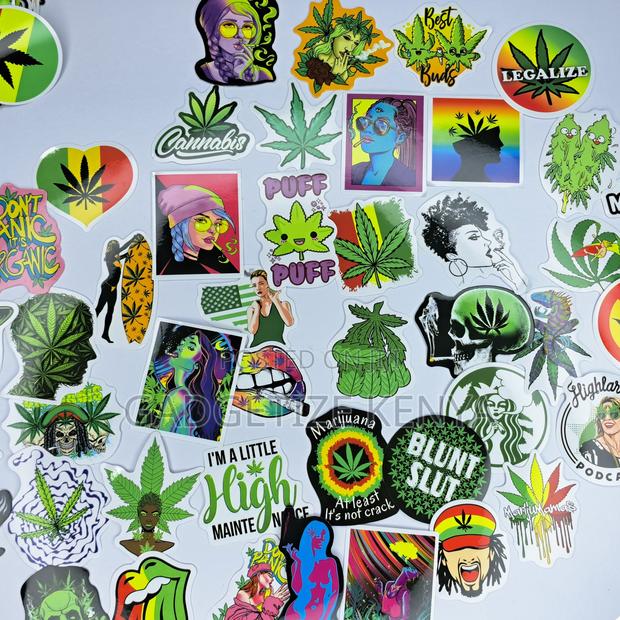 Mary Jane Theme Vinyl Decal Laptop Stickers - thumbnail 3