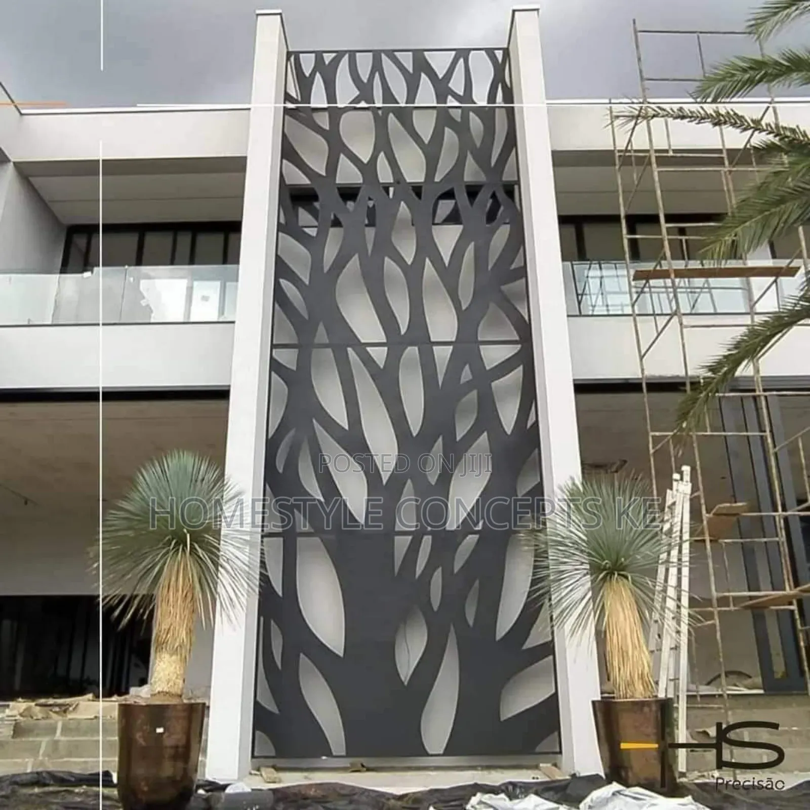 Aluco Acp Cladding Facade Exterior/Balcony Laser Cut Panel Design