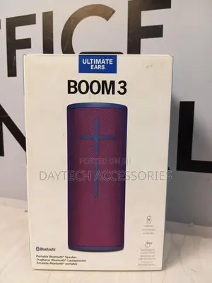 Logitech Ultimate Ears Boom 3 Portable Bluetooth Speaker – 15-Hr